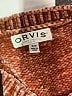 Orvis 100% Polyester Solid Orange Brown Pullover Sweater Size M - photo 7