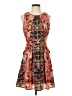 Bar III 100% Polyester Paisley Orange Cocktail Dress Size S - photo 1
