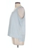 Ann Taylor Factory 100% Polyester Blue Tank Top Size L - photo 5