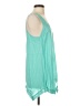 Truth NYC 100% Rayon Teal Sleeveless Blouse Size S - photo 4