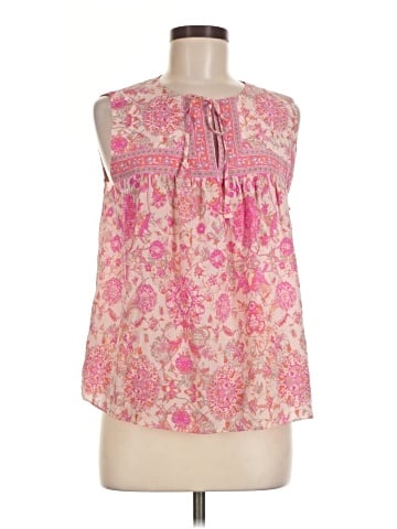 Rebecca Taylor Sleeveless Silk Top (view 1)