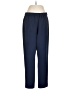 Theory Solid Blue Casual Pants Size L - photo 1
