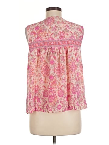 Rebecca Taylor Sleeveless Silk Top (view 2)