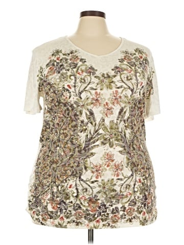 DressBarn Short Sleeve Top (view 1)