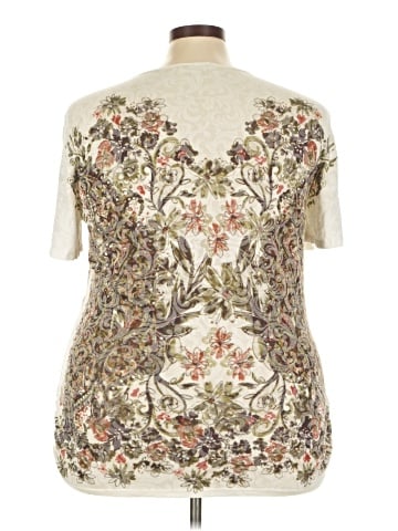 DressBarn Short Sleeve Top (view 2)
