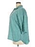 Coldwater Creek Teal 3/4 Sleeve Button-Down Shirt Size 2X - photo 5