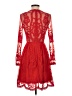 Altar'd State 100% Polyester Red Cocktail Dress Size S - photo 2