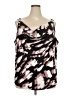Nic + Zoe 100% Polyester Black Sleeveless Blouse Size 3X - photo 1
