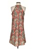 Unbranded 100% Polyester Paisley Red Casual Dress Size S - photo 2