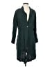 bryn WALKER 100% Linen Solid Teal Coat Size XS - photo 1