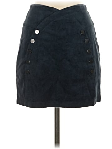 BCBGMAXAZRIA Faux Leather Skirt (view 1)