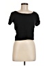 Gap Body Black Short Sleeve Top Size Med Petite - photo 1
