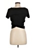 Gap Body Black Short Sleeve Top Size Med Petite - photo 2