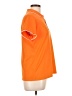 Antigua 100% Polyester Orange Short Sleeve Top Size L - photo 4