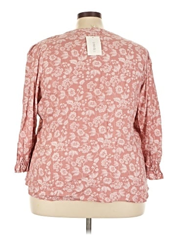 Como Blu 3/4 Sleeve Blouse (view 2)