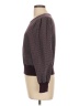 Adrianna Papell Color Block Burgundy Pullover Sweater Size L - photo 5