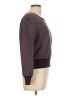 Adrianna Papell Color Block Burgundy Pullover Sweater Size L - photo 4
