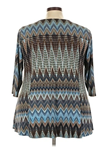 Karen Kane 3/4 Sleeve Top (view 2)