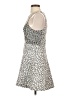 Townsen Animal Print Gray Cocktail Dress Size 2 - photo 5