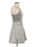Townsen Animal Print Gray Cocktail Dress Size 2 - photo 4