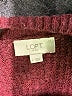 Ann Taylor LOFT Outlet Burgundy Pullover Sweater Size L - photo 7