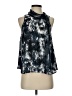 Eight Sixty 100% Polyester Black Sleeveless Blouse Size S - photo 1