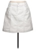 Talbots Solid White Casual Skirt Size 12 - photo 1