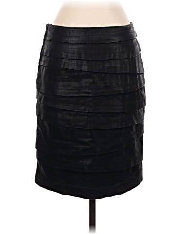 7 For All Mankind Faux Leather Skirt (view 2)