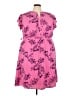 41Hawthorn 100% Polyester Pink Casual Dress Size 3X - photo 1
