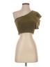 NBD 100% Polyester Gold Sleeveless Top Size XS - photo 1