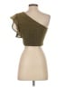 NBD 100% Polyester Gold Sleeveless Top Size XS - photo 2