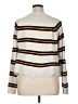 Love By Design Stripes White Pullover Sweater Size XL - photo 2