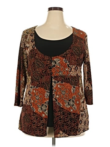 DressBarn 3/4 Sleeve Blouse (view 1)