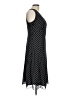 Nine West 100% Polyester Polka Dots Black Casual Dress Size L - photo 4