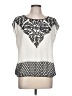 Max Studio 100% Polyester Ivory Sleeveless Blouse Size L - photo 1