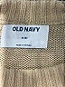Old Navy 100% Cotton Graphic Tan Pullover Sweater Size 8 - photo 3