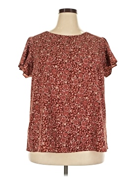 Lane Bryant Short Sleeve Blouse
