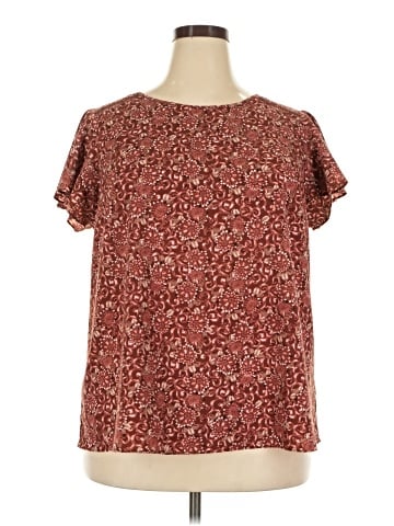 Lane Bryant Short Sleeve Blouse (view 1)