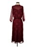 oasis 100% Polyester Burgundy Cocktail Dress Size S - photo 1