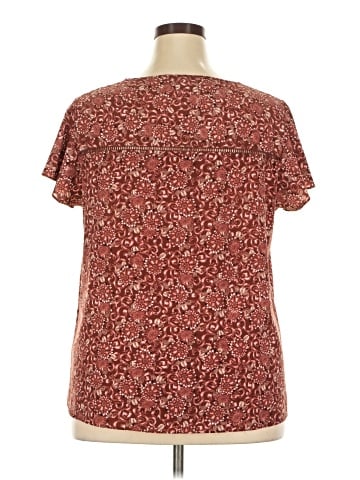 Lane Bryant Short Sleeve Blouse (view 2)