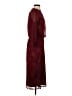 oasis 100% Polyester Burgundy Cocktail Dress Size S - photo 4