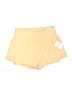 Reebok Solid Yellow Athletic Shorts Size S - photo 1