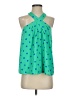 Lilly Pulitzer 100% Polyester Green Sleeveless Blouse Size S - photo 1