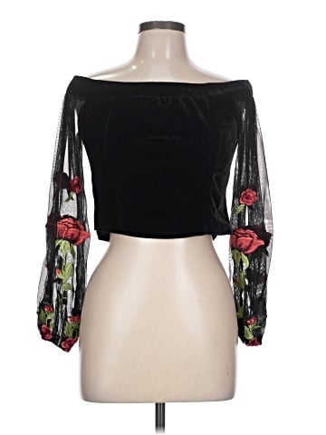 Charlotte Russe 3/4 Sleeve Blouse (view 1)