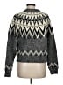 MNG 100% Polyester Chevron-herringbone Gray Pullover Sweater Size M - photo 2