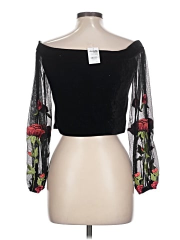 Charlotte Russe 3/4 Sleeve Blouse (view 2)