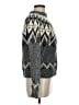 MNG 100% Polyester Chevron-herringbone Gray Pullover Sweater Size M - photo 4