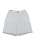 Zara Chevron-herringbone Gray Shorts Size 6 - photo 1