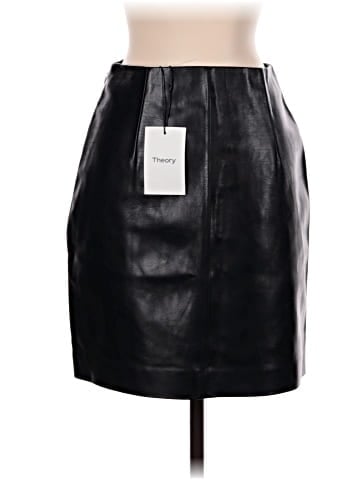 Theory Leather Skirt (view 2)