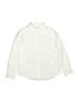 Crewcuts 100% Cotton Solid Ivory Long Sleeve Button-Down Shirt Size 8 - photo 1